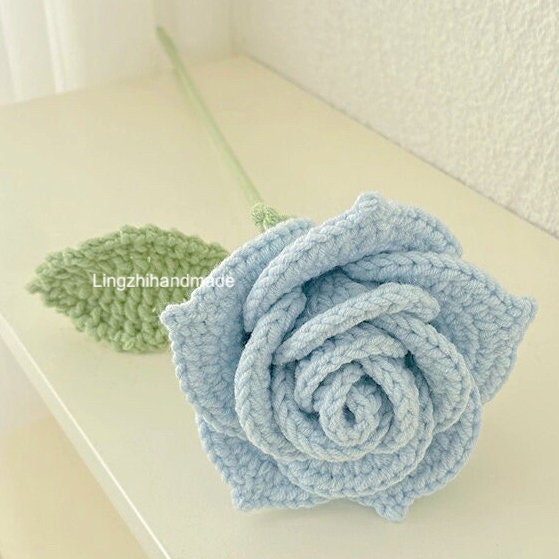 Rose Crochet Pattern Crochet Small Thai Rose Bouquet Pattern Crochet Flower Bouquet Pattern Wedding Bouquet Valentines Gift Flower