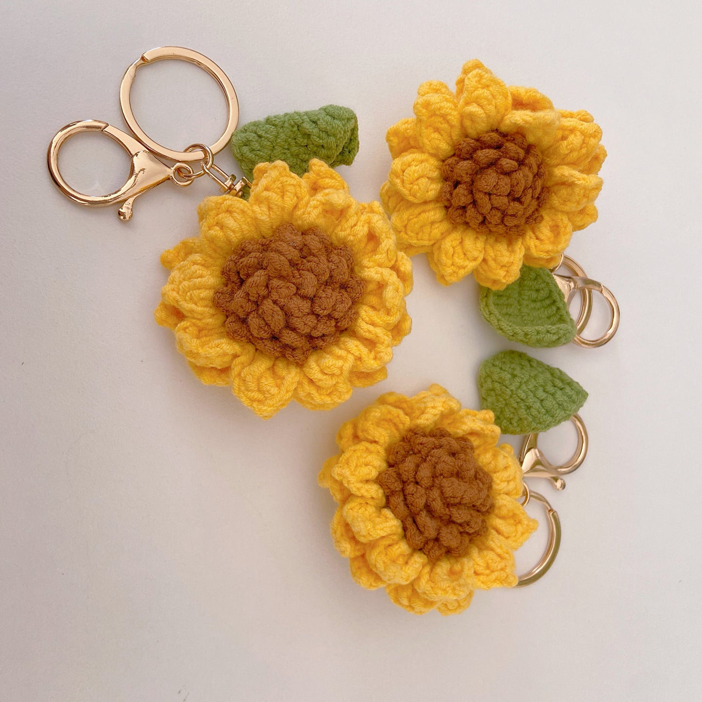 Sunflower Keychain