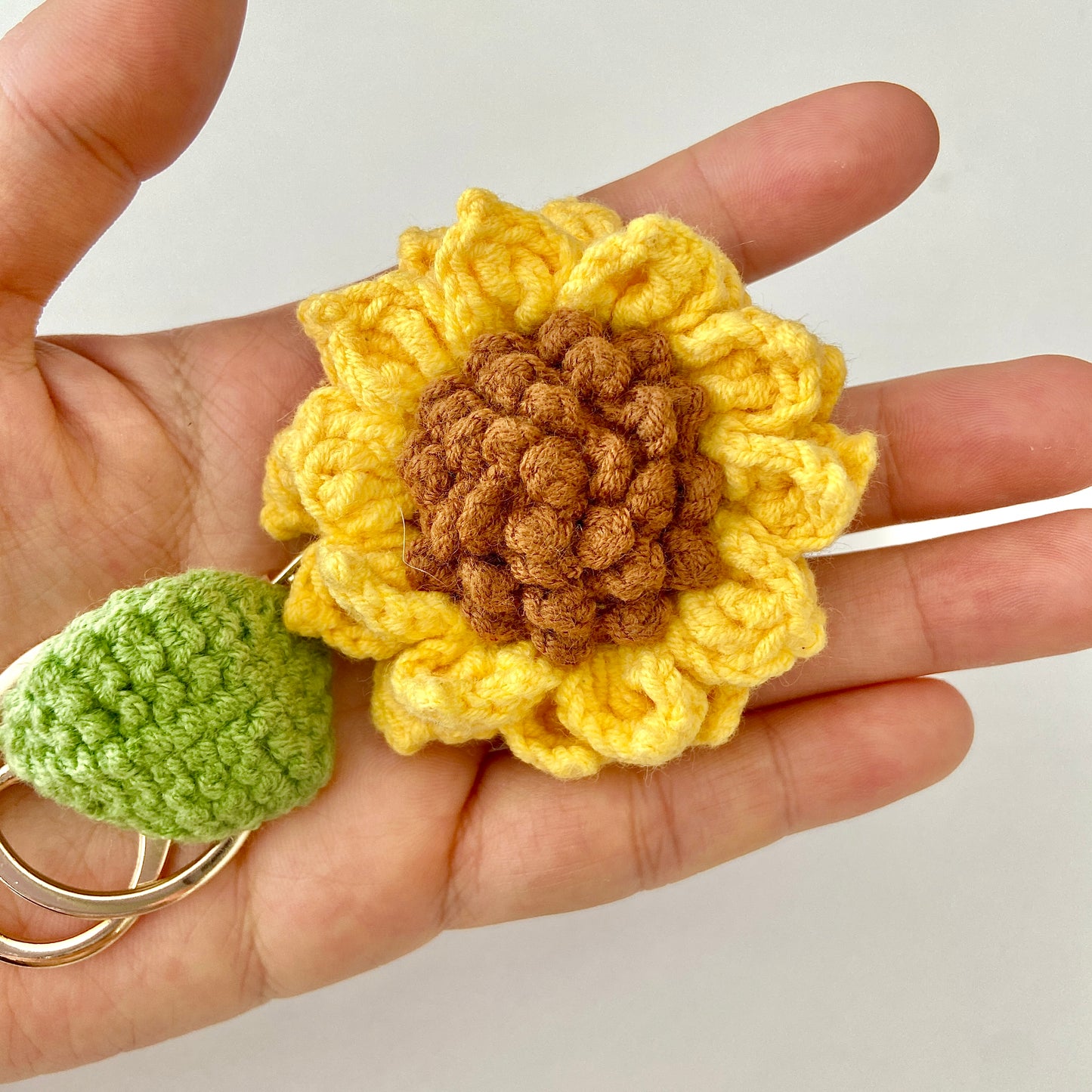 Sunflower Keychain