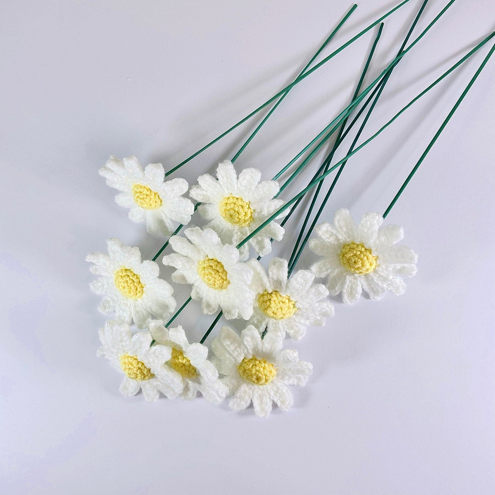 daisy crochet pattern, crochet daisy, crochet daisy pattern, crochet flower, crochet flower bouquets pattern, lingzhihandmade