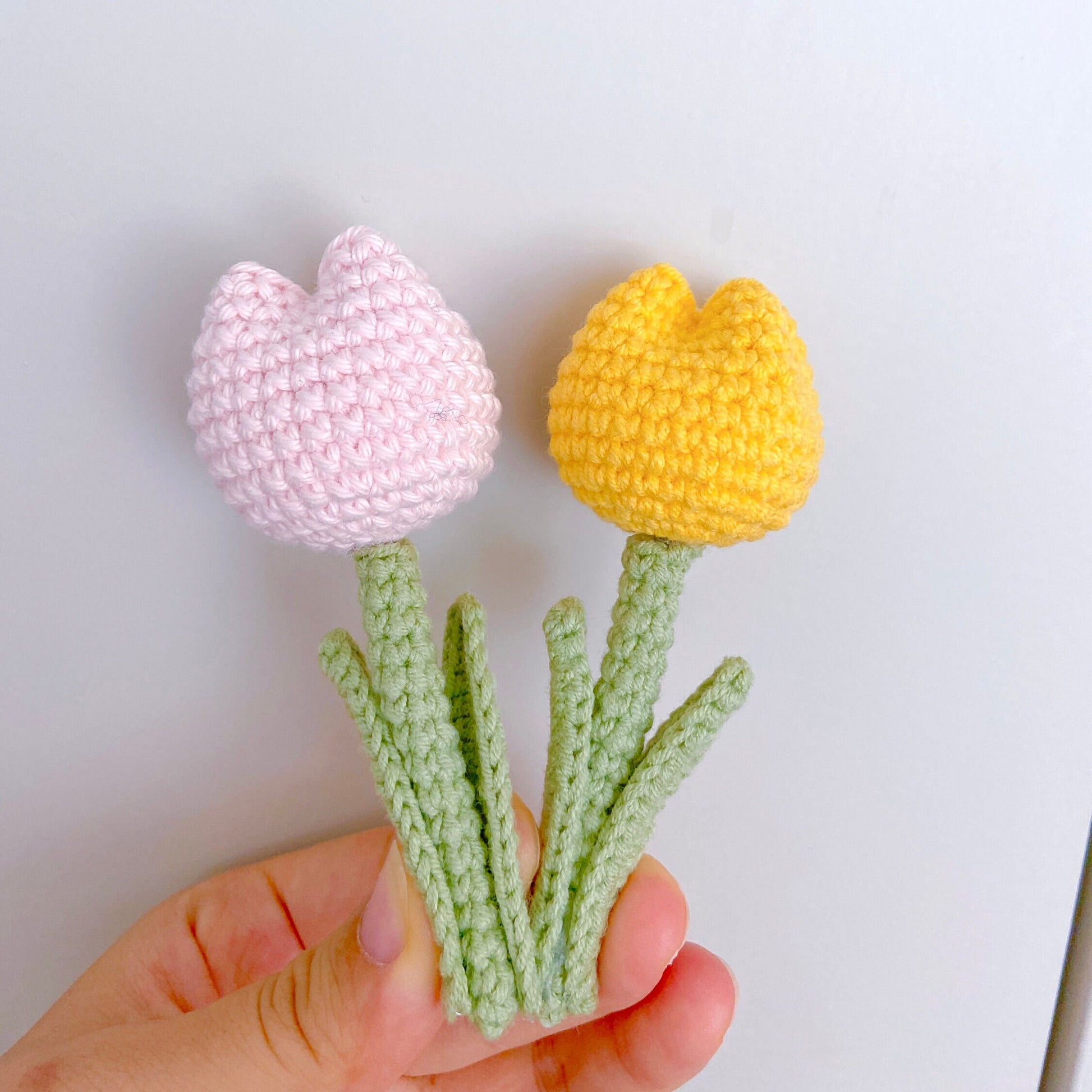 Crochet flower pattern, Crochet keychain pattern, crochet tulip flower, crochet flowers pattern, crochet pattern, Lingzhihandmade